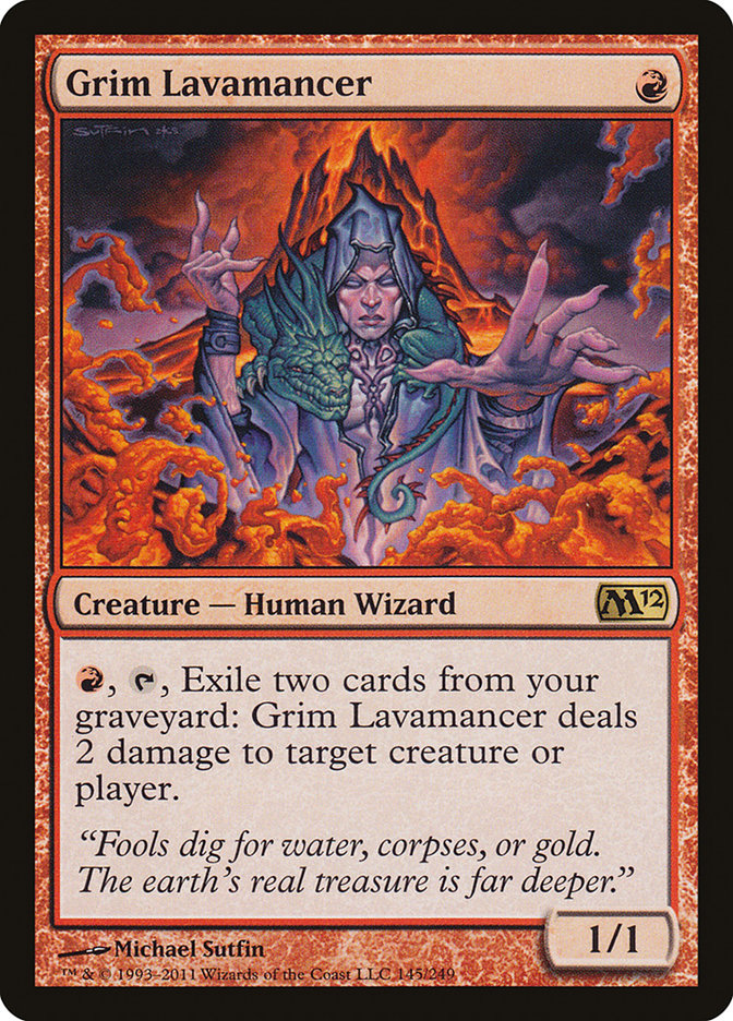 Grim Lavamancer [Magic 2012] - Magic: The Gathering - Card Brawlers | Quebec | Canada |