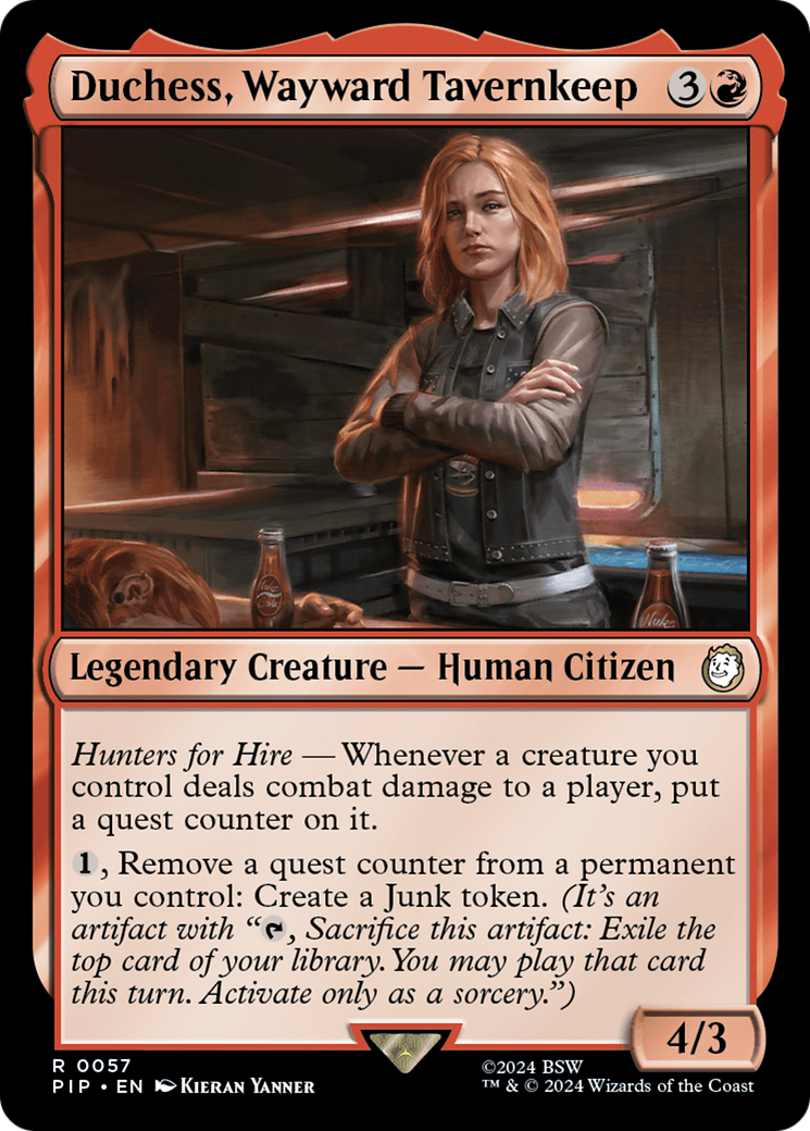 Duchess, Wayward Tavernkeep [Fallout] - Magic: The Gathering - Card Brawlers | Quebec | Canada |