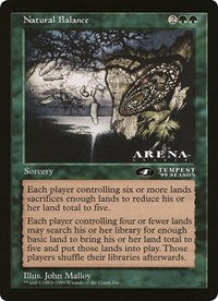Natural Balance (4th Place) (Oversized) [Oversize Cards] - Magic: The Gathering - Card Brawlers | Quebec | Canada |