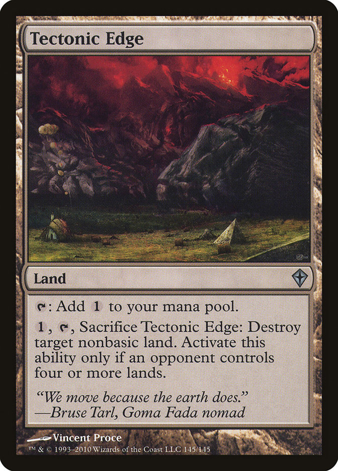Tectonic Edge [Worldwake] - Magic: The Gathering - Card Brawlers | Quebec | Canada |