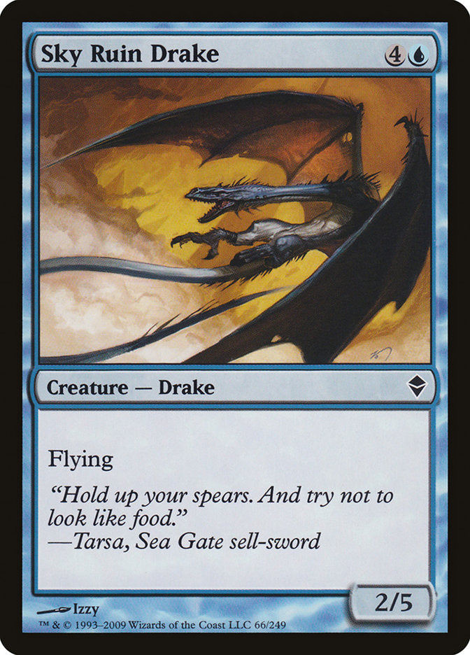 Sky Ruin Drake [Zendikar] - Magic: The Gathering - Card Brawlers | Quebec | Canada |