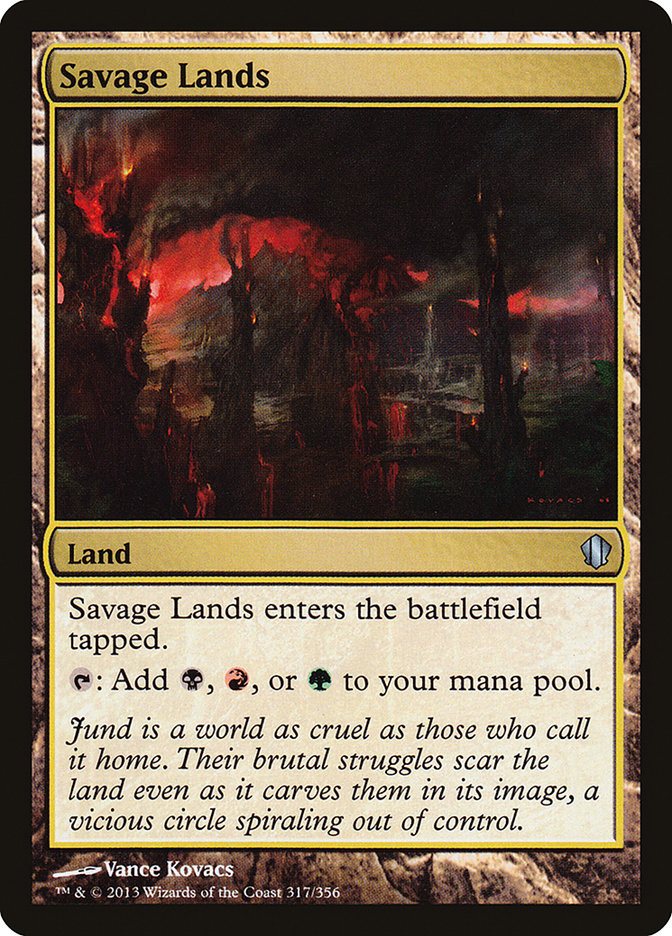 Savage Lands [Commander 2013] - Magic: The Gathering - Card Brawlers | Quebec | Canada |