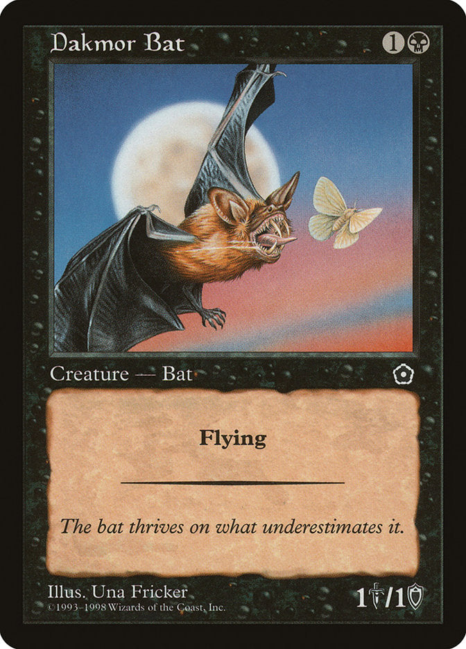 Dakmor Bat [Portal Second Age] - Magic: The Gathering - Card Brawlers | Quebec | Canada |