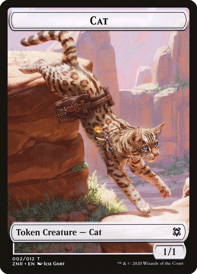Cat Token [Zendikar Rising Tokens] - Magic: The Gathering - Card Brawlers | Quebec | Canada |