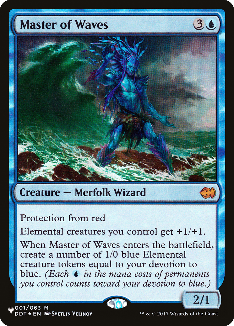 Master of Waves [The List] - Magic: The Gathering - Card Brawlers | Quebec | Canada |