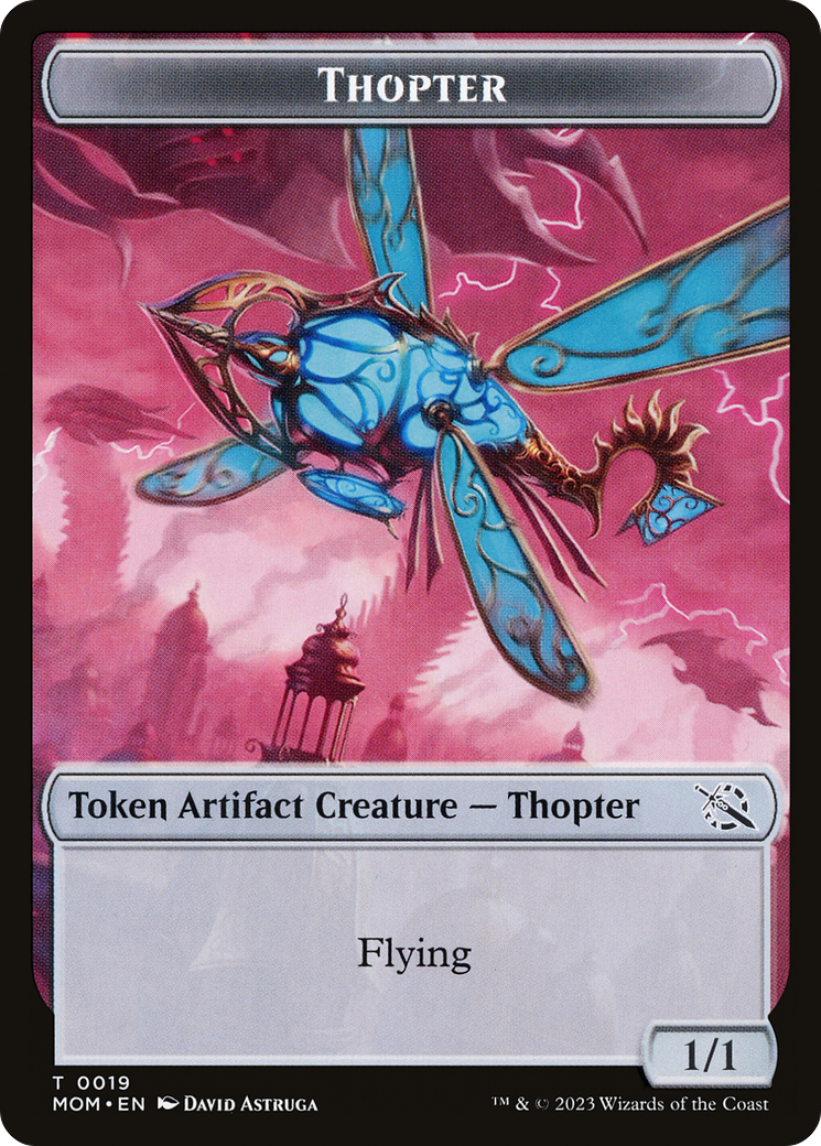 Soldier // Thopter Double-Sided Token [March of the Machine Tokens] - Magic: The Gathering - Card Brawlers | Quebec | Canada |