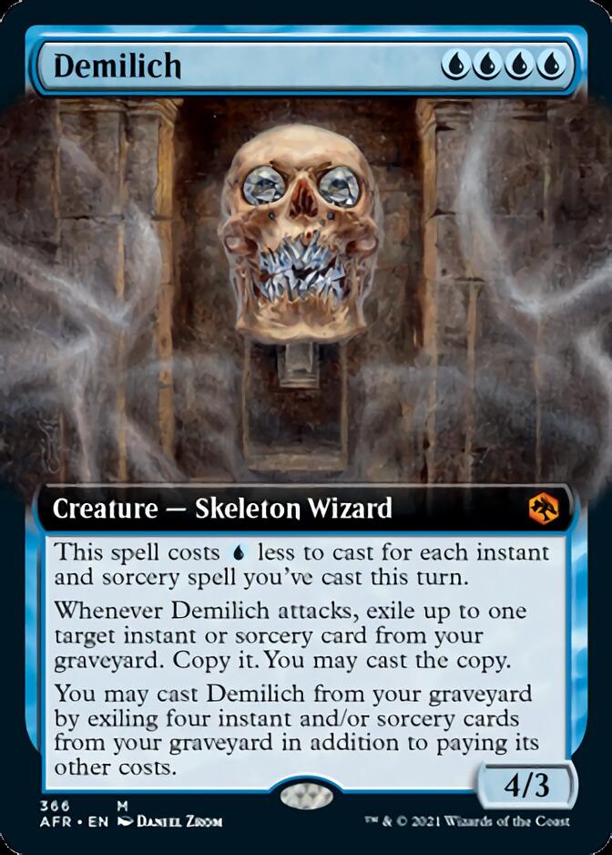 Demilich (Extended Art) [Dungeons & Dragons: Adventures in the Forgotten Realms] - Magic: The Gathering - Card Brawlers | Quebec | Canada |