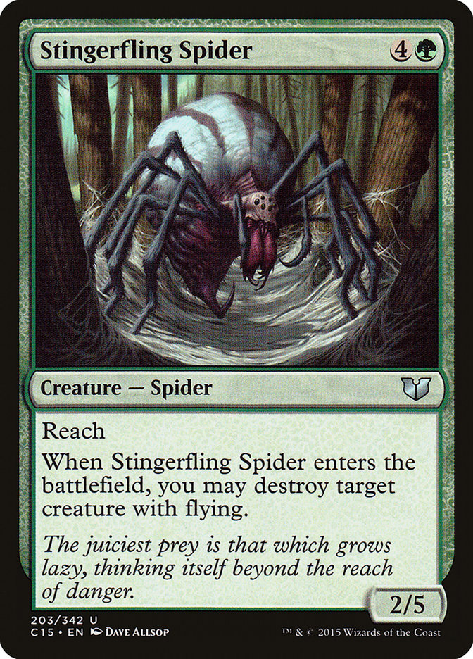 Stingerfling Spider [Commander 2015] - Magic: The Gathering - Card Brawlers | Quebec | Canada |