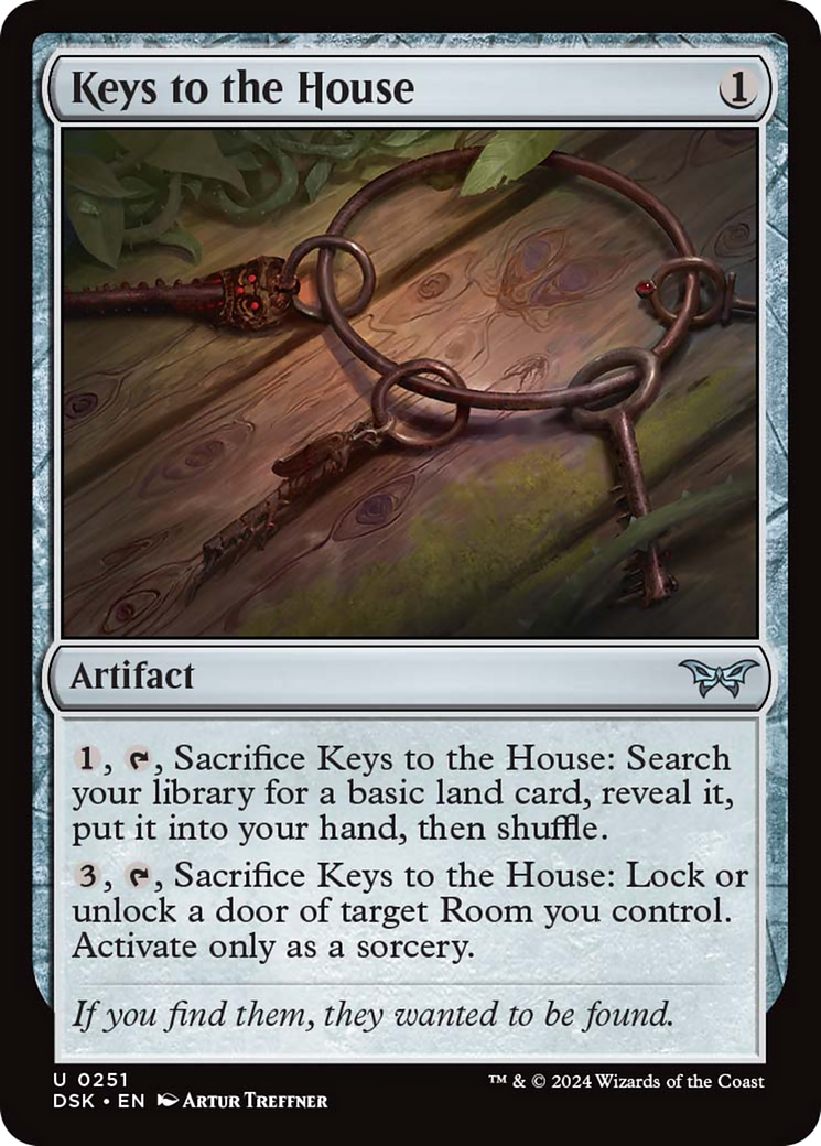 Keys to the House [Duskmourn: House of Horror] - Magic: The Gathering - Card Brawlers | Quebec | Canada |