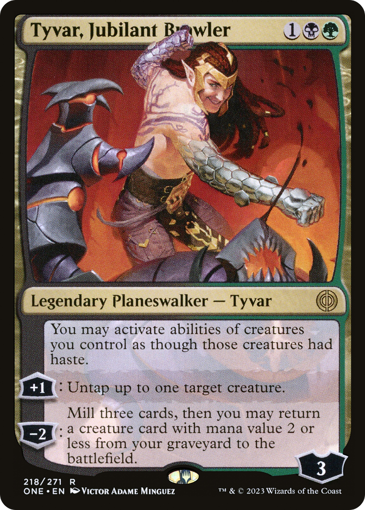 Tyvar, Jubilant Brawler [Phyrexia: All Will Be One] - Magic: The Gathering - Card Brawlers | Quebec | Canada |