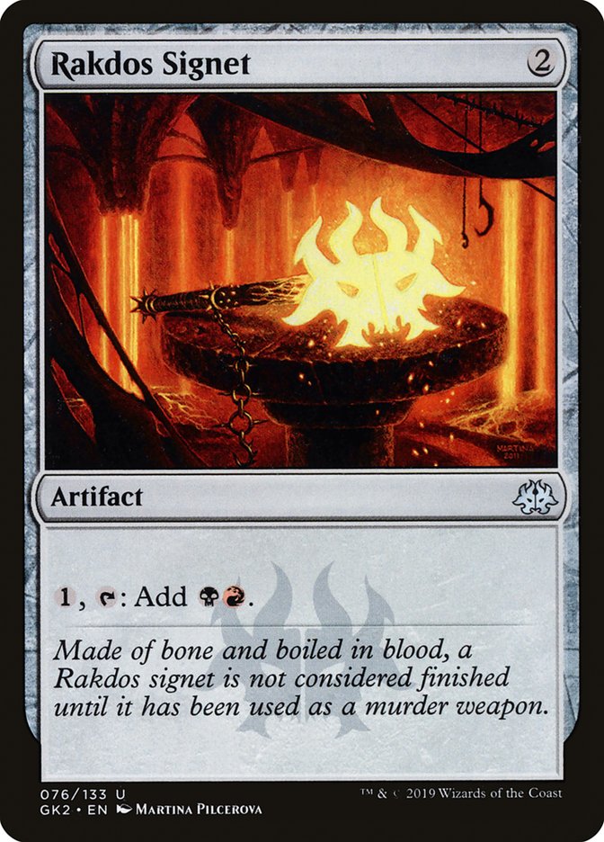 Rakdos Signet [Ravnica Allegiance Guild Kit] - Magic: The Gathering - Card Brawlers | Quebec | Canada |