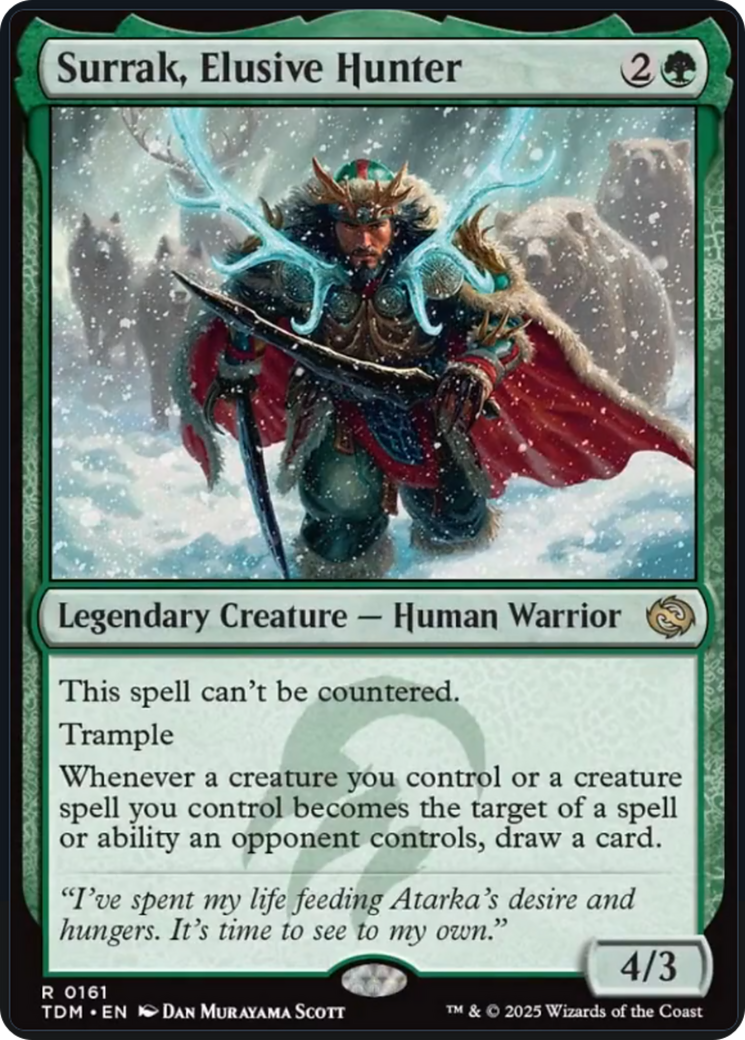 Surrak, Elusive Hunter [Tarkir: Dragonstorm] - Magic: The Gathering - Card Brawlers | Quebec | Canada |