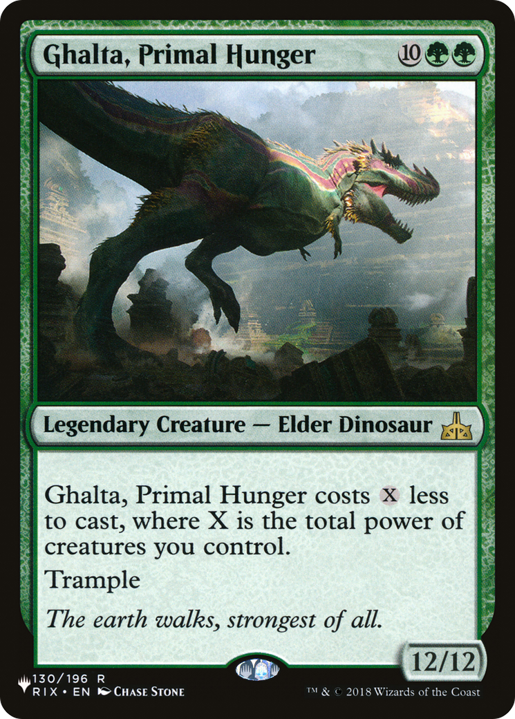 Ghalta, Primal Hunger [The List] - Magic: The Gathering - Card Brawlers | Quebec | Canada |