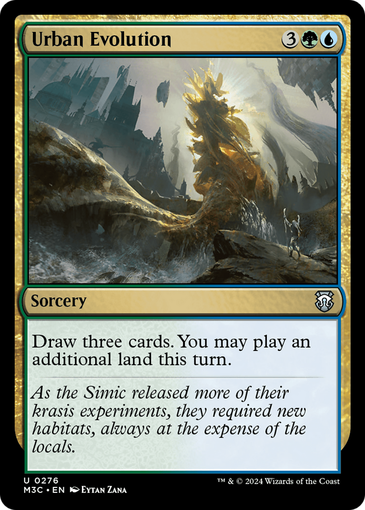 Urban Evolution (Ripple Foil) [Modern Horizons 3 Commander] - Magic: The Gathering - Card Brawlers | Quebec | Canada |