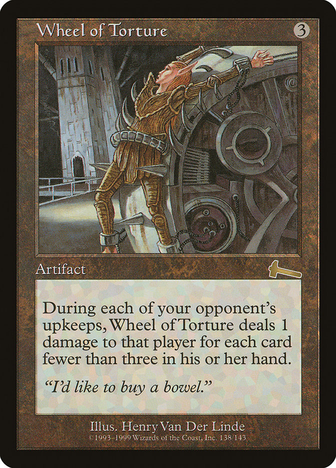Wheel of Torture [Urza's Legacy] - Magic: The Gathering - Card Brawlers | Quebec | Canada |