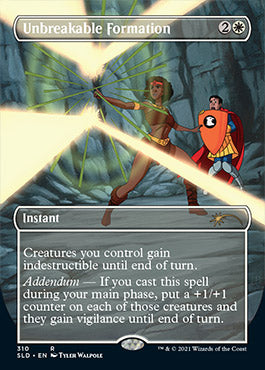 Unbreakable Formation (Borderless) [Secret Lair Drop Series] - Magic: The Gathering - Card Brawlers | Quebec | Canada |