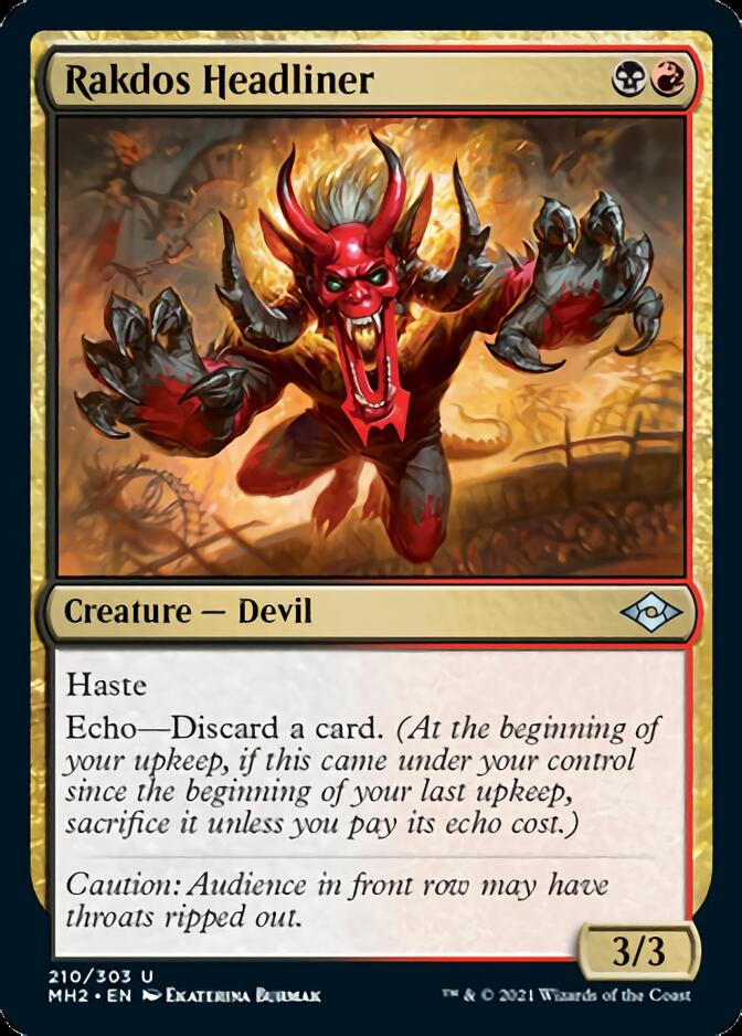 Rakdos Headliner [Modern Horizons 2] - Magic: The Gathering - Card Brawlers | Quebec | Canada |