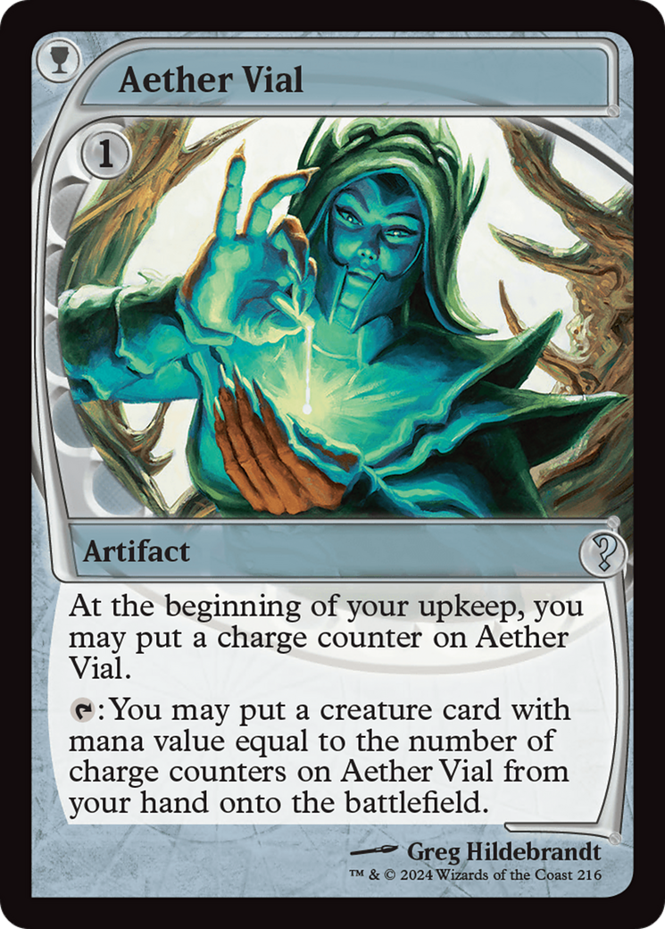 Aether Vial (Future Sight) [Mystery Booster 2] - Magic: The Gathering - Card Brawlers | Quebec | Canada |