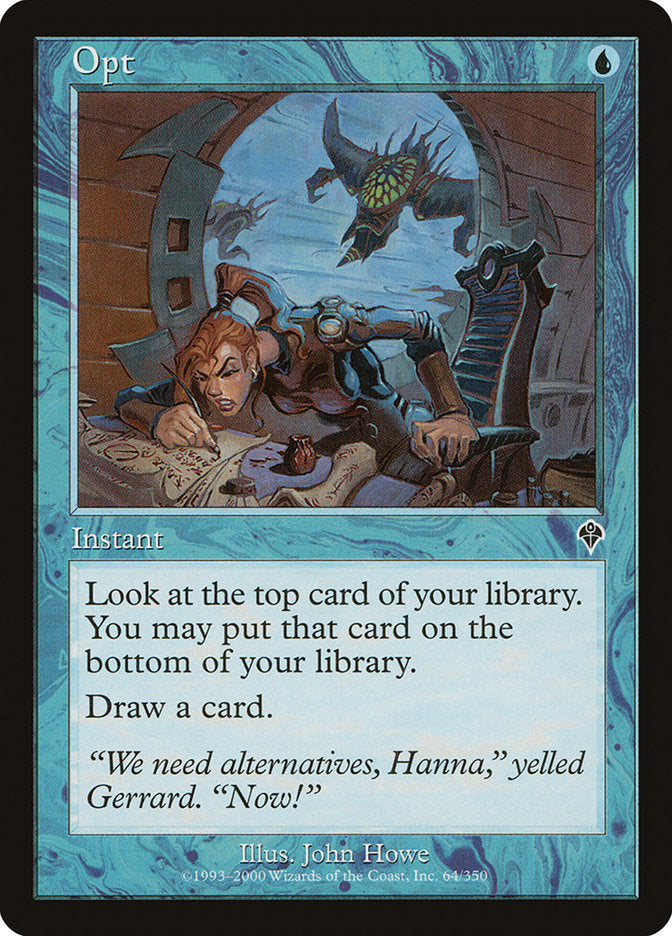 Opt [Invasion] - Magic: The Gathering - Card Brawlers | Quebec | Canada |