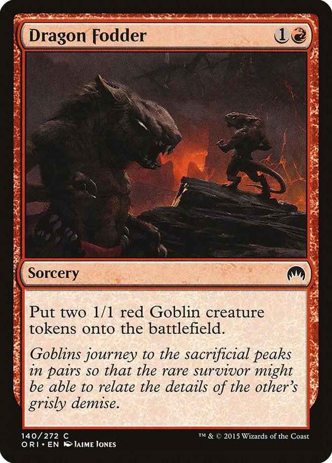 Dragon Fodder [Magic Origins] - Magic: The Gathering - Card Brawlers | Quebec | Canada |