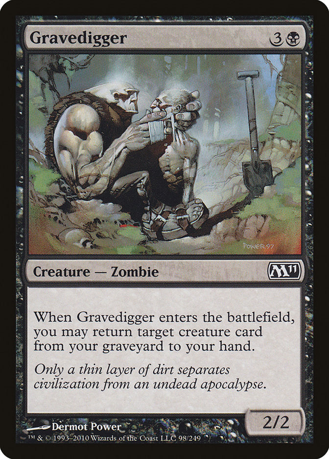 Gravedigger [Magic 2011] - Magic: The Gathering - Card Brawlers | Quebec | Canada |
