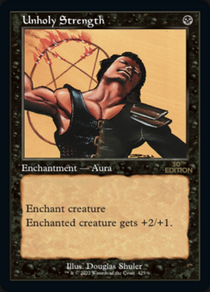 Unholy Strength (Retro) [30th Anniversary Edition] - Magic: The Gathering - Card Brawlers | Quebec | Canada |