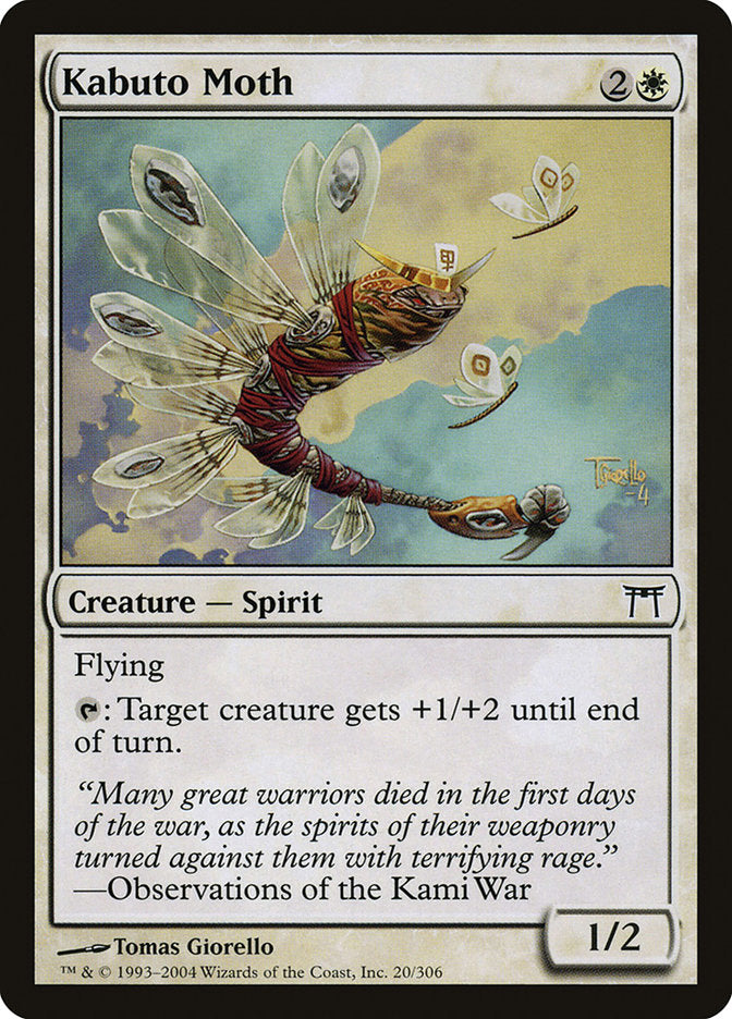 Kabuto Moth [Champions of Kamigawa] - Magic: The Gathering - Card Brawlers | Quebec | Canada |