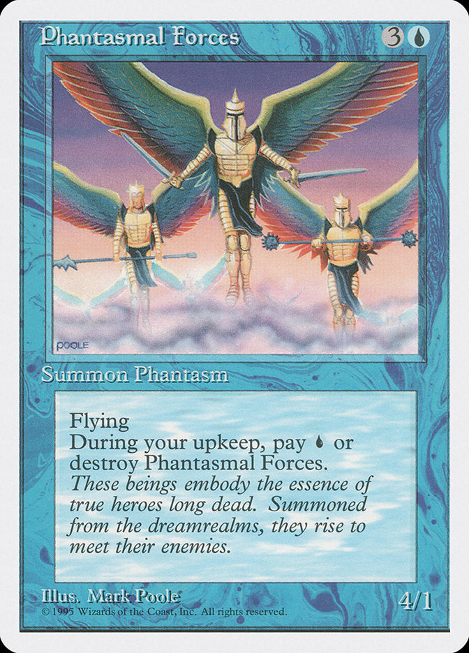Phantasmal Forces [Fourth Edition] - Magic: The Gathering - Card Brawlers | Quebec | Canada |