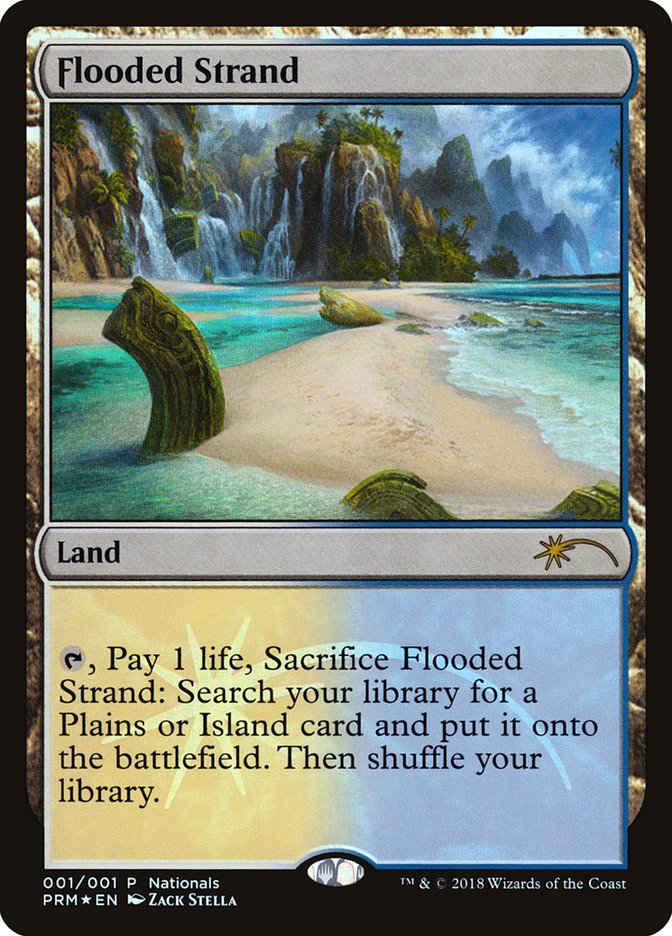 Flooded Strand (Nationals) [Nationals Promos] - Magic: The Gathering - Card Brawlers | Quebec | Canada |