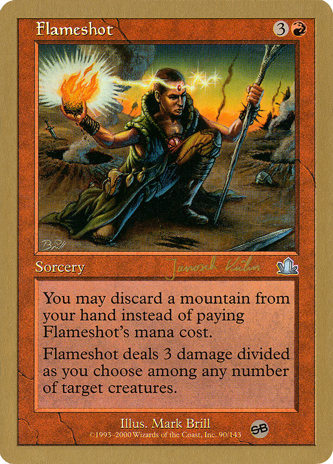 Flameshot (Janosch Kuhn) (SB) [World Championship Decks 2000] - Magic: The Gathering - Card Brawlers | Quebec | Canada |