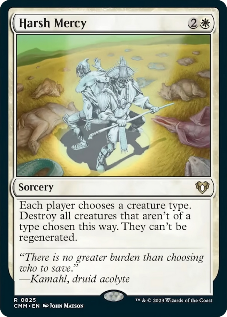 Harsh Mercy [Commander Masters] - Magic: The Gathering - Card Brawlers | Quebec | Canada |