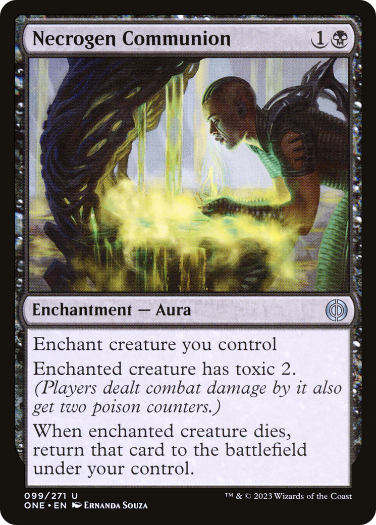 Necrogen Communion [Phyrexia: All Will Be One] - Magic: The Gathering - Card Brawlers | Quebec | Canada |