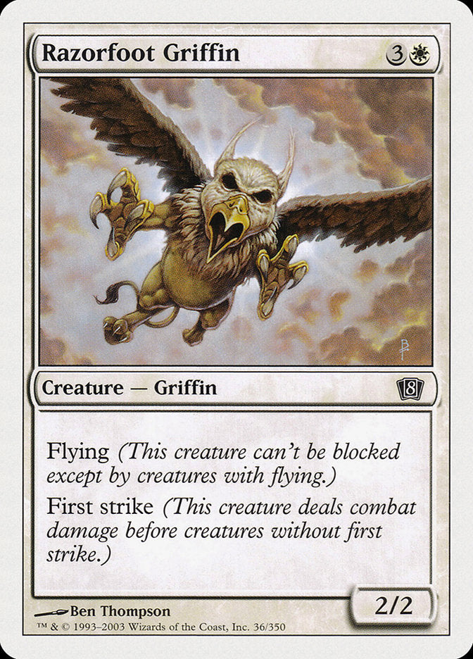 Razorfoot Griffin [Eighth Edition] - Magic: The Gathering - Card Brawlers | Quebec | Canada |