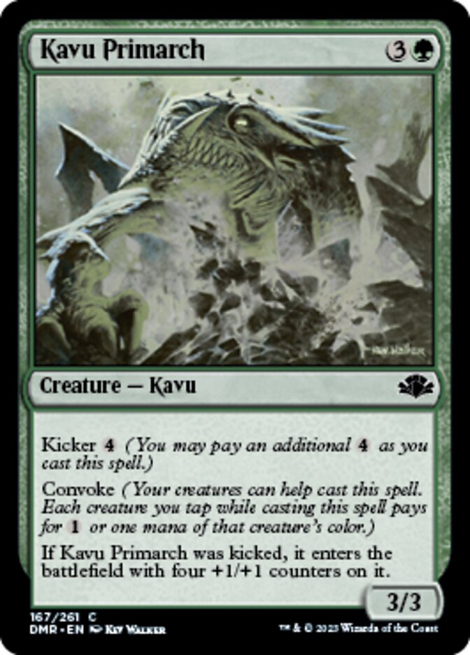 Kavu Primarch [Dominaria Remastered] - Magic: The Gathering - Card Brawlers | Quebec | Canada |