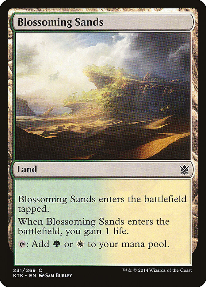 Blossoming Sands [Khans of Tarkir] - Magic: The Gathering - Card Brawlers | Quebec | Canada |