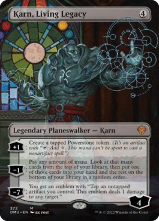 Karn, Living Legacy (Borderless) [Dominaria United] - Magic: The Gathering - Card Brawlers | Quebec | Canada |