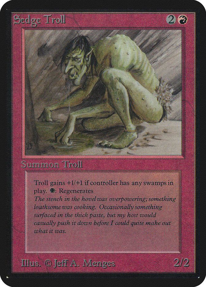 Sedge Troll [Alpha Edition] - Magic: The Gathering - Card Brawlers | Quebec | Canada |