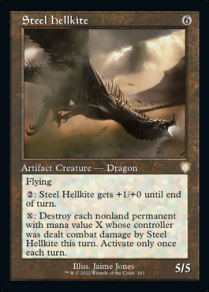 Steel Hellkite (Retro) [The Brothers' War Commander] - Magic: The Gathering - Card Brawlers | Quebec | Canada |