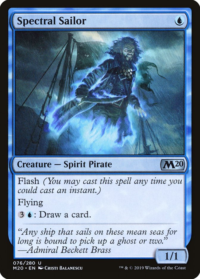 Spectral Sailor [Core Set 2020] - Magic: The Gathering - Card Brawlers | Quebec | Canada |