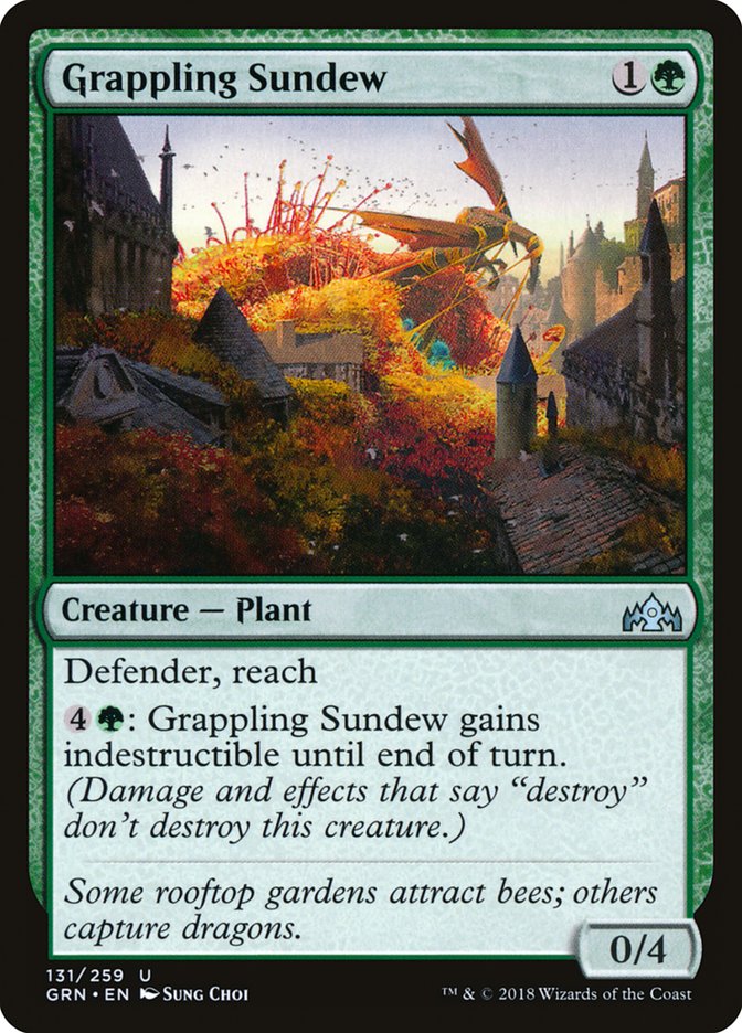 Grappling Sundew [Guilds of Ravnica] - Magic: The Gathering - Card Brawlers | Quebec | Canada |