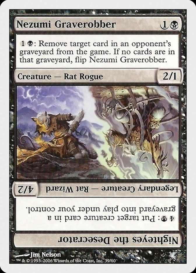 Nezumi Graverobber // Nighteyes the Desecrator (39) [Hachette UK] - Magic: The Gathering - Card Brawlers | Quebec | Canada |