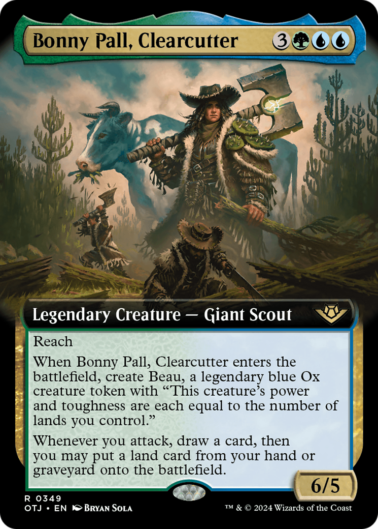Bonny Pall, Clearcutter (Extended Art) [Outlaws of Thunder Junction] - Magic: The Gathering - Card Brawlers | Quebec | Canada |