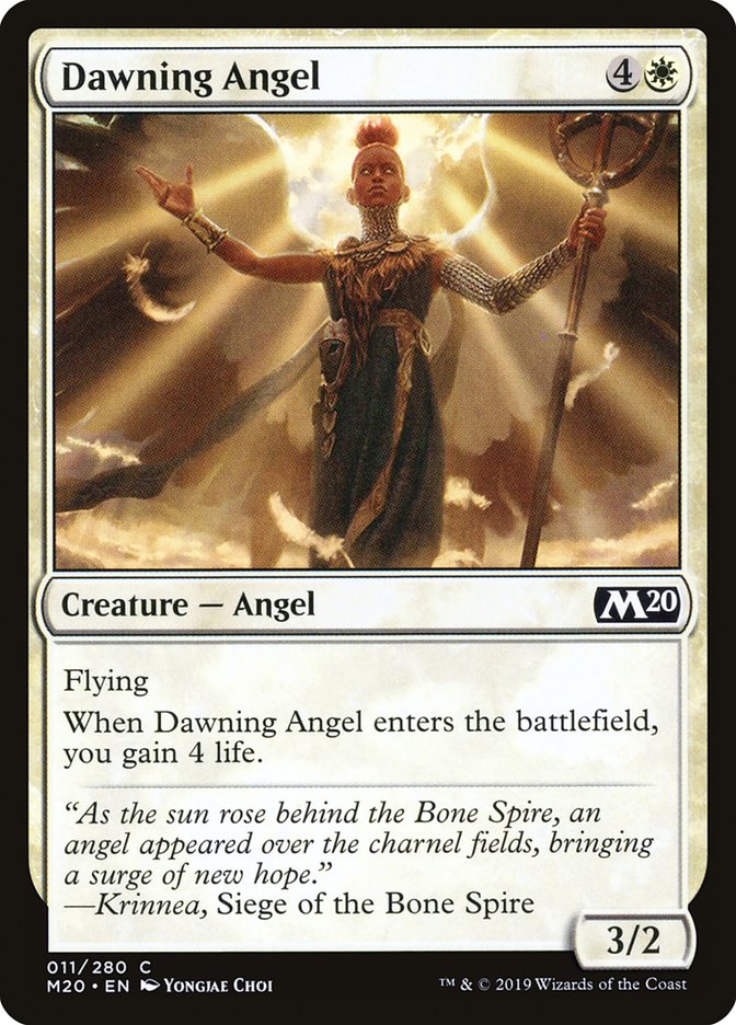 Dawning Angel [Core Set 2020] - Magic: The Gathering - Card Brawlers | Quebec | Canada |