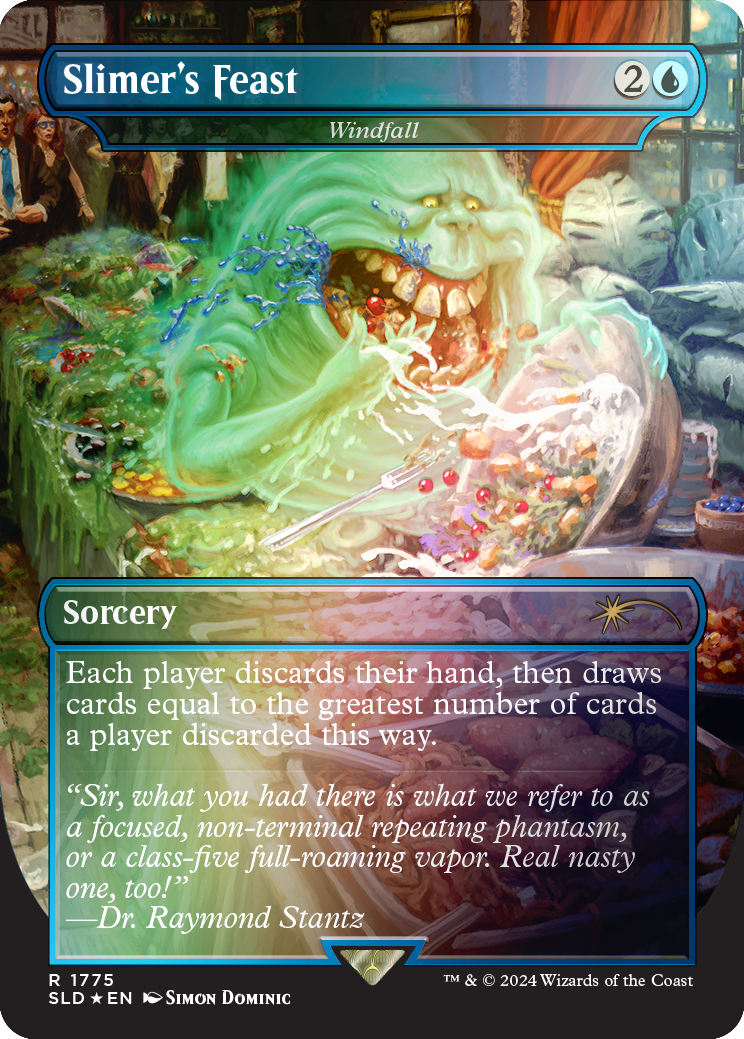 Slimer's Feast - Windfall (Rainbow Foil) [Secret Lair Drop Series] - Magic: The Gathering - Card Brawlers | Quebec | Canada |