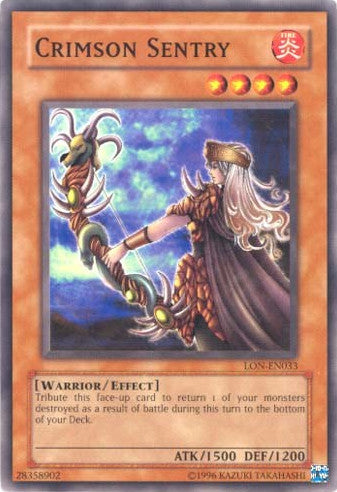 Crimson Sentry [LON-EN033] Common - Yu-Gi-Oh! - Card Brawlers | Quebec | Canada |