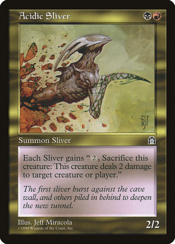 Acidic Sliver [Stronghold] - Magic: The Gathering - Card Brawlers | Quebec | Canada |