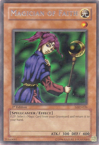 Magician of Faith [MRD-036] Rare - Yu-Gi-Oh! - Card Brawlers | Quebec | Canada |
