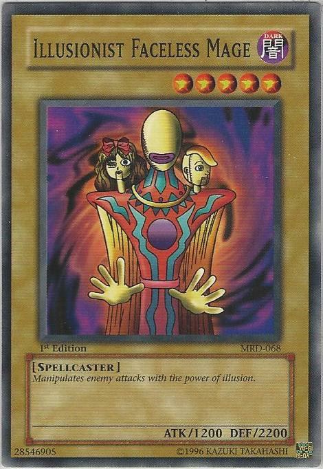 Illusionist Faceless Mage [MRD-068] Common - Yu-Gi-Oh! - Card Brawlers | Quebec | Canada |