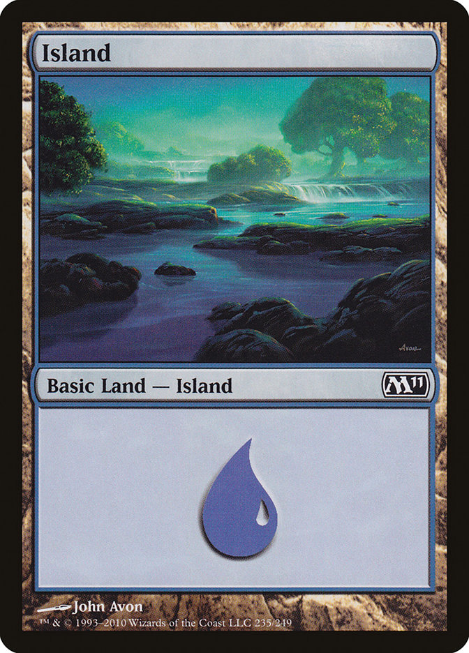 Island (235) [Magic 2011] - Magic: The Gathering - Card Brawlers | Quebec | Canada |