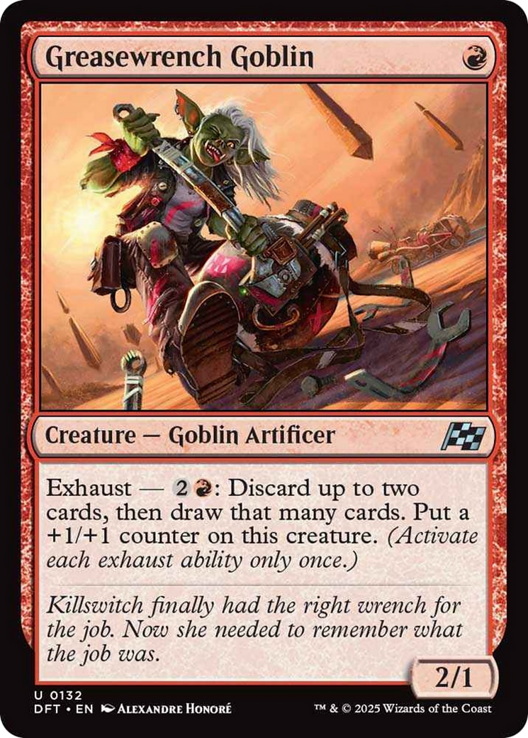 Greasewrench Goblin [Aetherdrift] - Magic: The Gathering - Card Brawlers | Quebec | Canada |